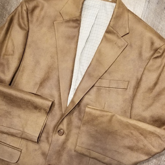 Ralph Lauren Other - 🍺EUC🍺 LAUREN RALPH LAUREN FAUX SUEDE SPORTS COAT